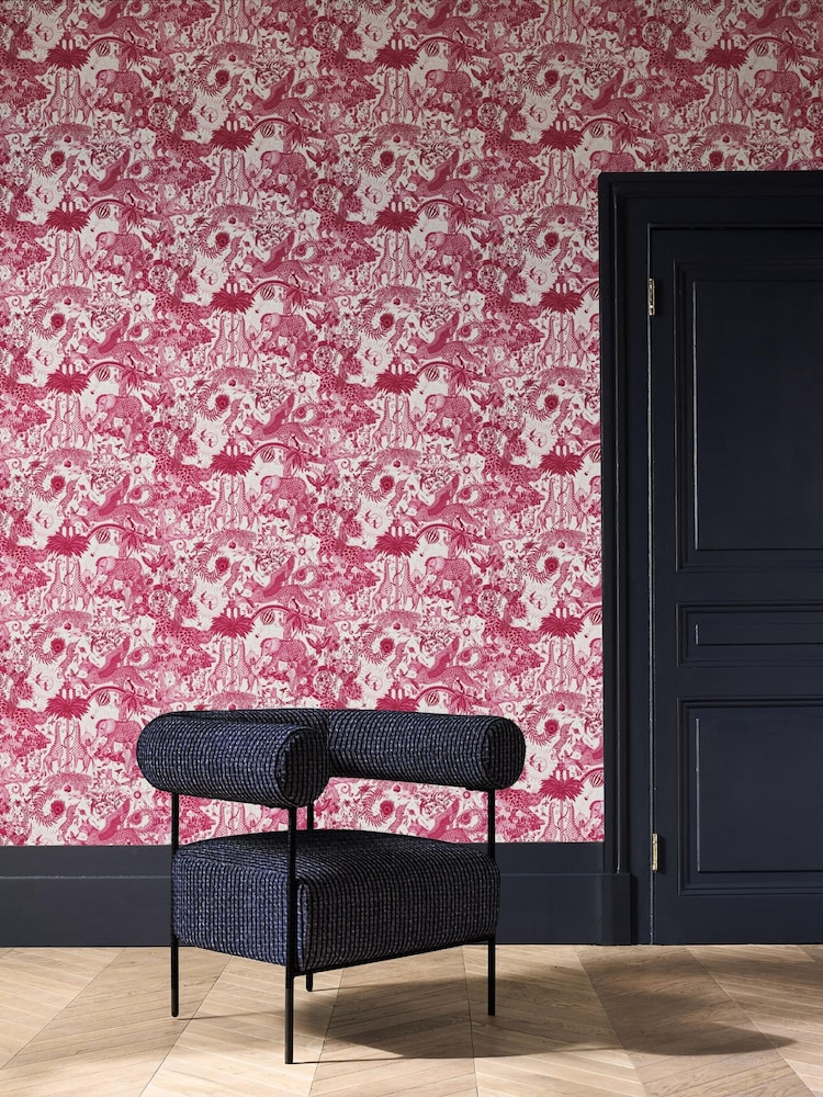 Clarke and Clarke Paradise Lost Berry Wp Emma J Shipley Mythica 10M Wallpaper - Image 1 of 1