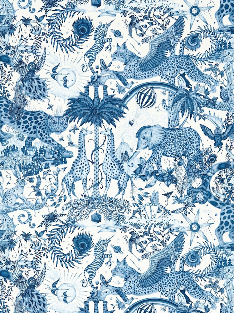 Clarke and Clarke Paradise Lost Ink Wp Emma J Shipley Mythica 10M Wallpaper - Image 2 of 2