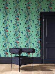 Clarke and Clarke Seaforest Aqua Wp Emma J Shipley Mythica 10M Wallpaper - Image 1 of 1