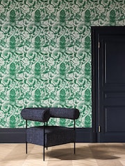 Clarke and Clarke Bosque Dreams Seafoam Wp Emma J Shipley Mythica 10M Wallpaper - Image 1 of 2