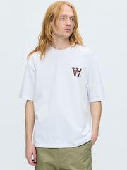 Double A by Wood Wood White Liam T-Shirt - Image 1 of 5