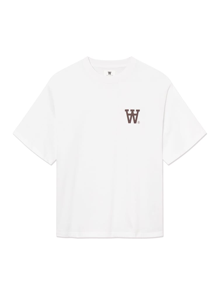 Double A by Wood Wood White Liam T-Shirt - Image 5 of 5