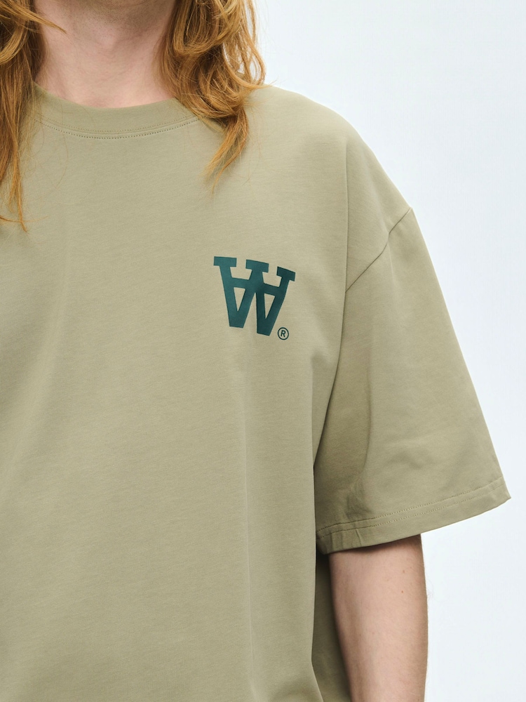 Double A by Wood Wood Brown Liam T-Shirt - Image 2 of 5