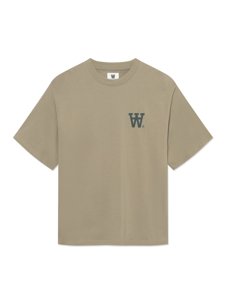 Double A by Wood Wood Brown Liam T-Shirt - Image 5 of 5
