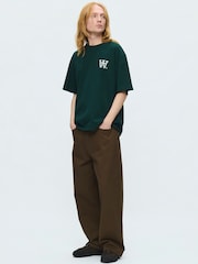 Double A by Wood Wood Green Liam T-Shirt - Image 1 of 4