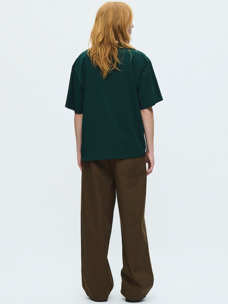 Double A by Wood Wood Green Liam T-Shirt - Image 2 of 4
