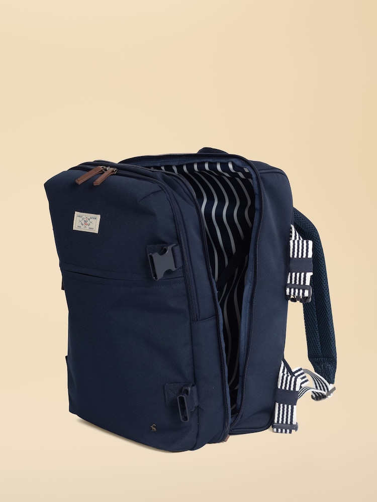 Joules Navy Coast Underseat Backpack - Image 4 of 4
