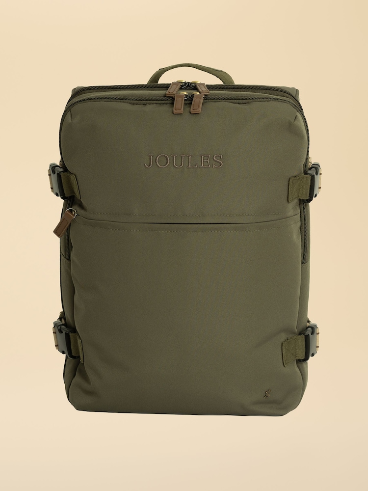 Joules Epwell Underseat Khaki Backpack - Image 1 of 4 Joules Epwell Underseat Khaki Backpack - Image 1 of 4