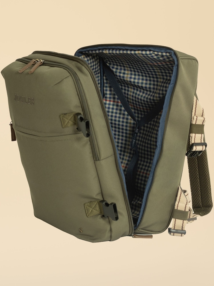 Joules Epwell Underseat Khaki Backpack - Image 4 of 4 Joules Epwell Underseat Khaki Backpack - Image 4 of 4