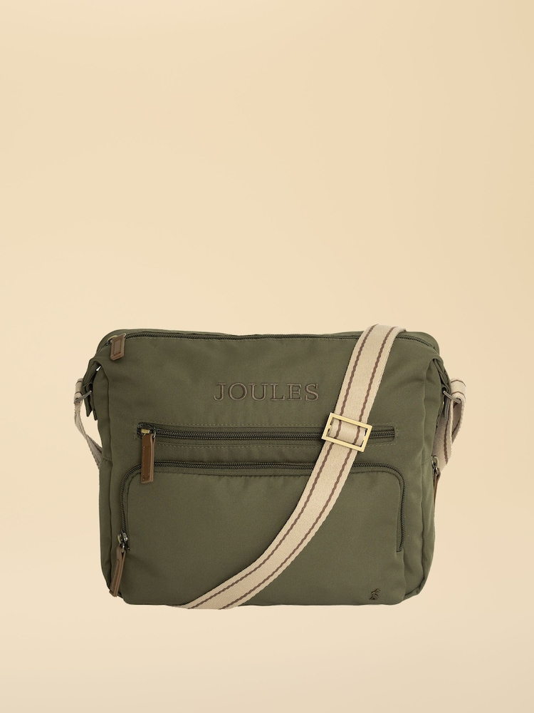 Joules Epwell Khaki Shoulder Bag - Image 1 of 5 Joules Epwell Khaki Shoulder Bag - Image 1 of 5