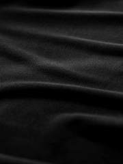 Black Long Sleeve V-Neck Jersey Blouse - Image 6 of 7