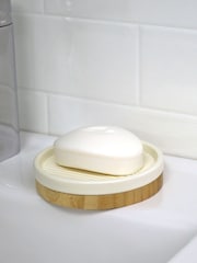 Showerdrape Cream Bondi Collection Soap Dish - Image 2 of 3