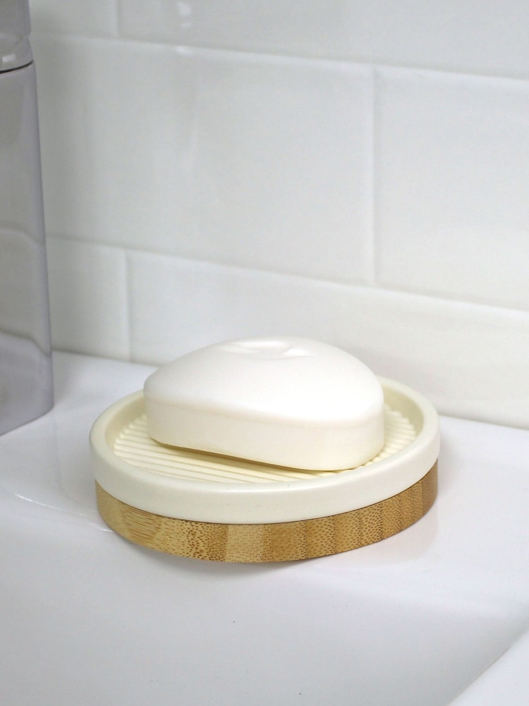 Showerdrape Cream Bondi Collection Soap Dish - Image 2 of 3