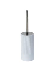 Showerdrape Light Blue Tranquil Toilet Brush & Holder Set - Image 3 of 3