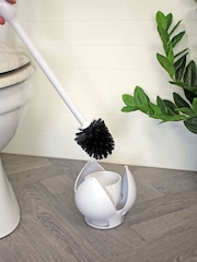 Showerdrape White Hatch ABS Toilet Brush - Image 2 of 3