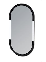 Showerdrape Silver Putney Oval Wall Mirror 80 X 40Cm - Image 2 of 2