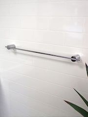 Showerdrape Silver Vitality Towel Rail - Image 1 of 3