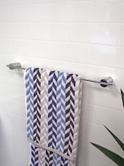Showerdrape Silver Vitality Towel Rail - Image 2 of 3