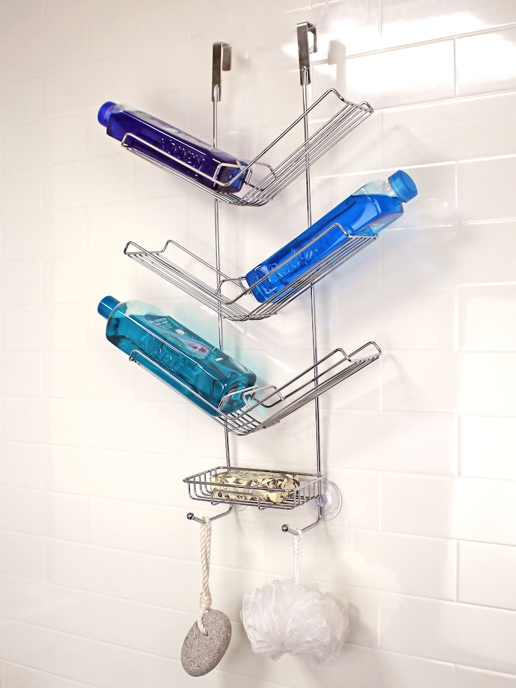 Showerdrape Silver Atrium Shower Caddy - Image 2 of 4