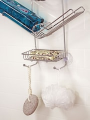 Showerdrape Silver Atrium Shower Caddy - Image 3 of 4