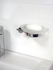 Showerdrape Silver Vitality Soap Dish - Image 1 of 3