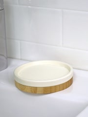 Showerdrape Cream Bondi Set of 3 Bathroom Accessory Set - Image 3 of 4