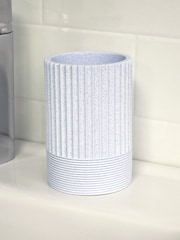 Showerdrape Light Blue Tranquil Set of 5 Bathroom Accessory Set - Image 5 of 6