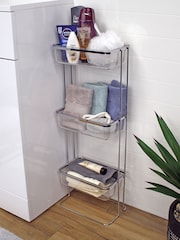 Showerdrape, Pure, rechteckiges bodenstehendes Badezimmer-Regal - Bild 2 von 3
