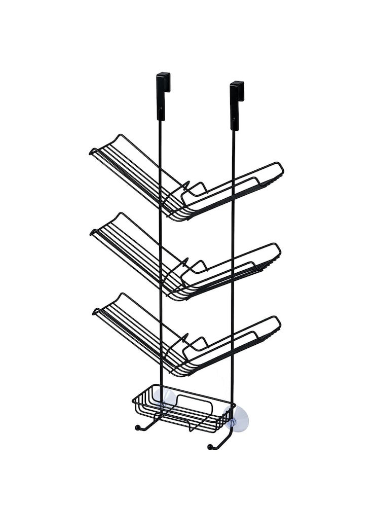 Showerdrape Black Atrium Shower Caddy - Image 4 of 4