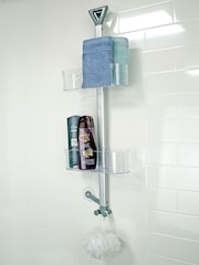 Showerdrape Clear Elements Shower Caddy - Image 2 of 4
