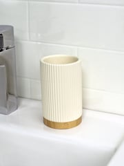 Showerdrape Cream Bondi Set of 4 Bathroom Accessory Set - Image 5 of 5