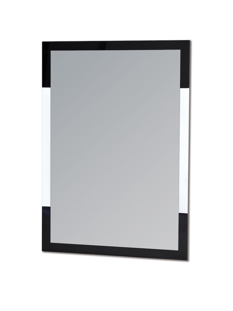 Showerdrape Silver Hampstead Rectangular Wall Mirror 70 X 50Cm - Image 2 of 2