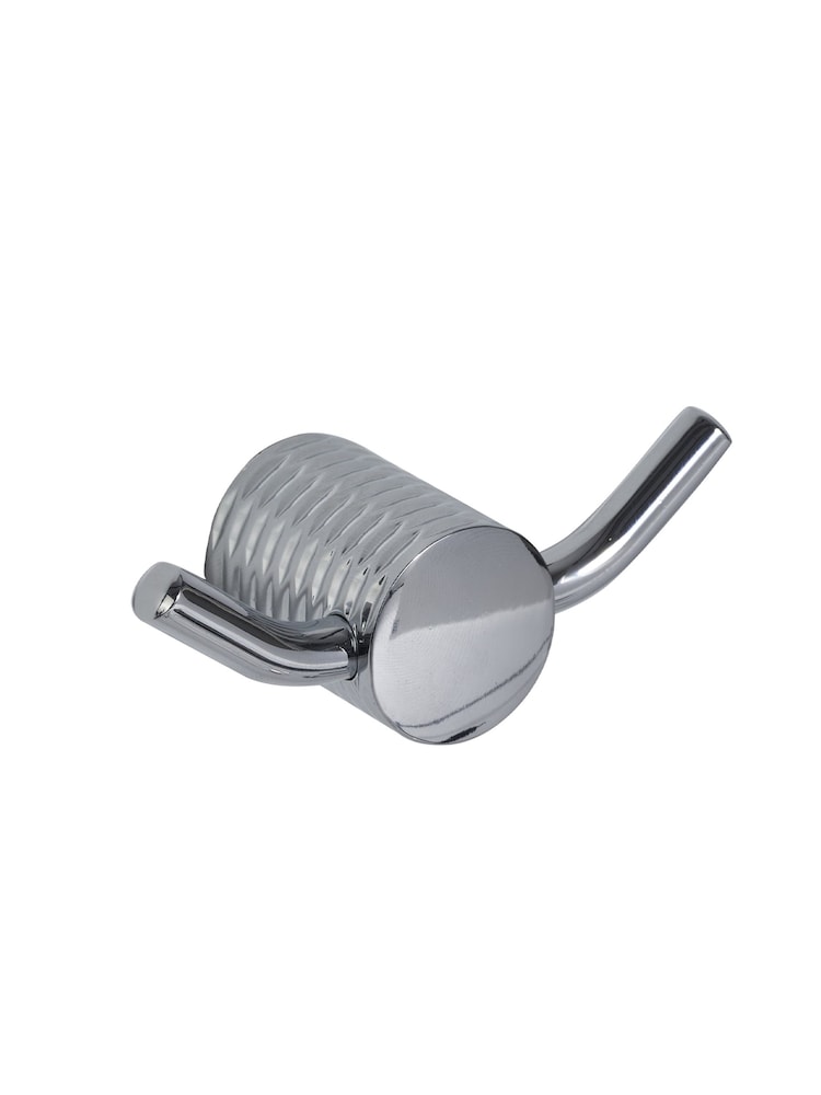 Showerdrape Silver Vitality Double Robe Hook - Image 3 of 3
