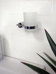 Showerdrape Silver Vitality Toothbrush Holder - Image 1 of 2