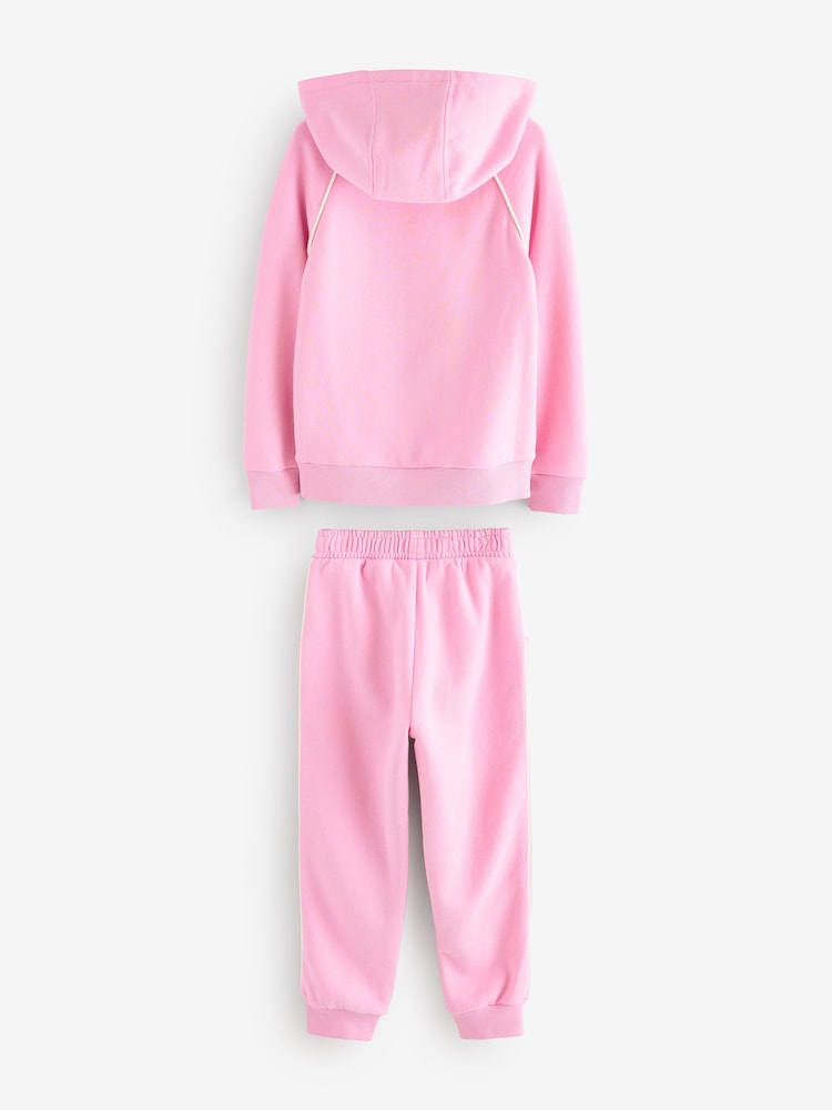 Little Bird by Jools Oliver Rainbow Club Hoodie and Joggers Set - Image 6 of 7