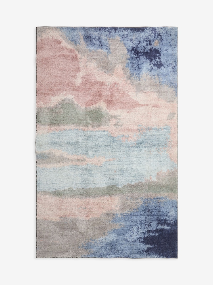 Blue Briar Abstract Rug - Image 5 of 5