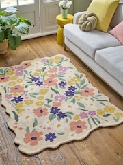 Multi Bright Carter Floral Rug - Image 1 of 5