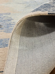 Blue Island Abstract Rug - Image 4 of 6