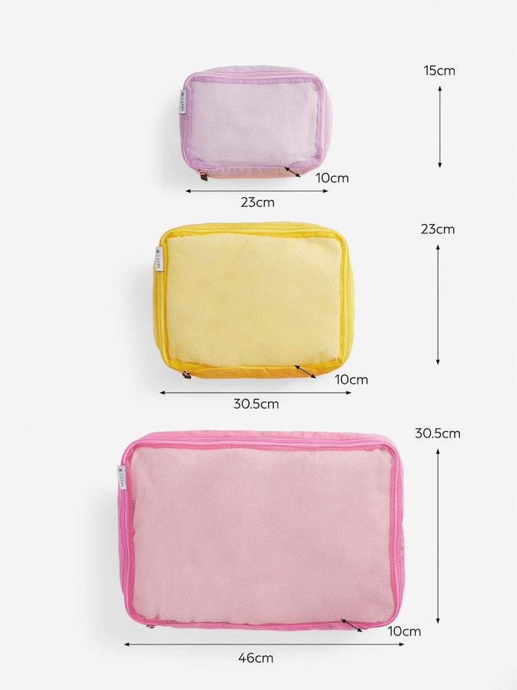Set of 3 Luggage Packing Cubes - Image 7 of 7