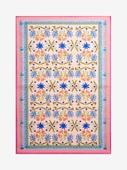 Multi Washable Bright Floral Rug - Image 2 of 5