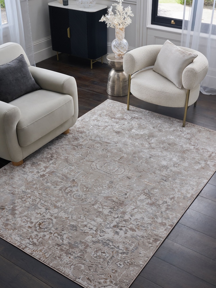 Silver Chic Oriental Rug - Image 1 of 5