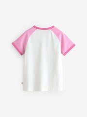 Rosa - Little Bird by Jools Oliver Rainbow Raglan Short Sleeve T-Shirt - Imagen 2 de 7