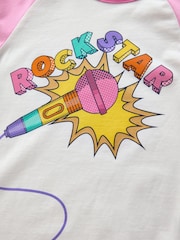 Rosa - Little Bird by Jools Oliver Rainbow Raglan Short Sleeve T-Shirt - Imagen 3 de 7