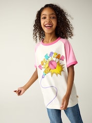 Rosa - Little Bird by Jools Oliver Rainbow Raglan Short Sleeve T-Shirt - Imagen 5 de 7