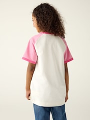 Rosa - Little Bird by Jools Oliver Rainbow Raglan Short Sleeve T-Shirt - Imagen 7 de 7