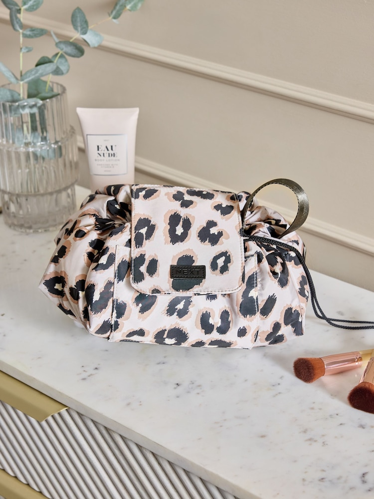 Lay Flat Drawstring Makeup Bag - Image 1 of 7