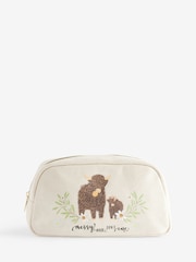 Natural Hamish the Highland Cow Makeup Bag - Image 4 of 4