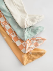 Minerali - Baby Two Way Zip 100% Cotton Sleepsuits 4 Pack (0mths-2yrs) - Slika 8 iz 13
