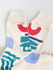 Rouge/Bleu - Combinaisons de nuit à fermeture éclair pour bébés 3 Pack (0mths-3yrs) - Image 12 de 12