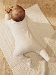 Gris - Dors-bien bébé 100% coton zippés en deux sens 3 Lot (0-2ans) - Image 3 de 10